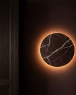 Rosso Levanto Moon Marmor Vegglampe  thumbnail