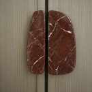 Rosso Levanto Cloud Marble Møbel håndtak thumbnail