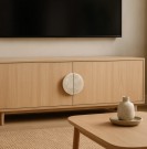 Taj Mahal Circle kvartsitt møbel håndtak thumbnail