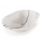 Syrinfarget marmorservant Lillac 40/57,5/14,5 cm polert thumbnail