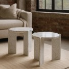 Trinus Bianco Carrara marmorbord.  thumbnail