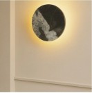  Mån steinsvegglampe Nero Marquina thumbnail