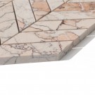 Chevron marmormosaikk Sakura sateng finish 24,1x29,1 thumbnail